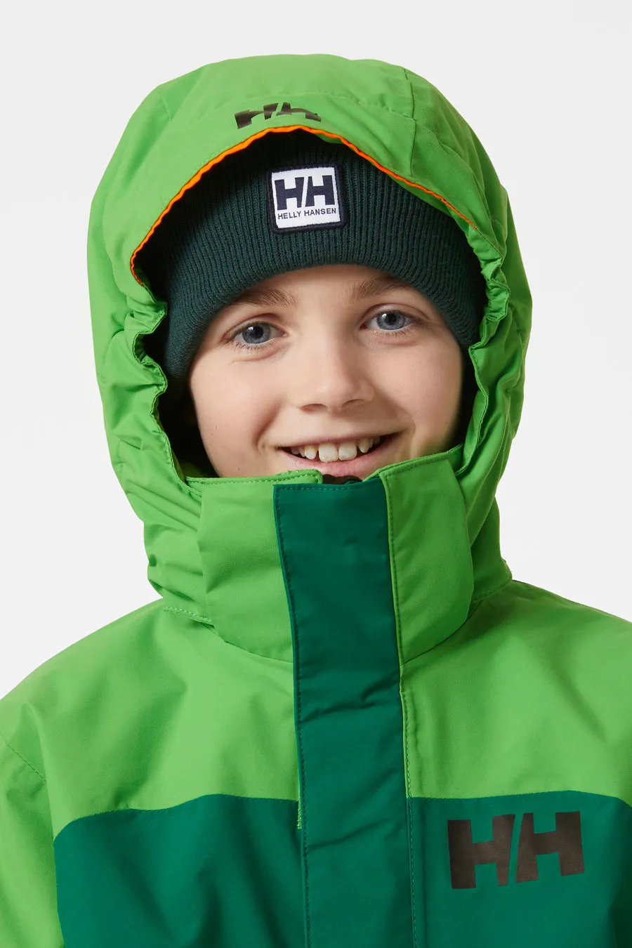 Kids Jacket Ski Helly Hansen Level Malachite (Size 14 left)