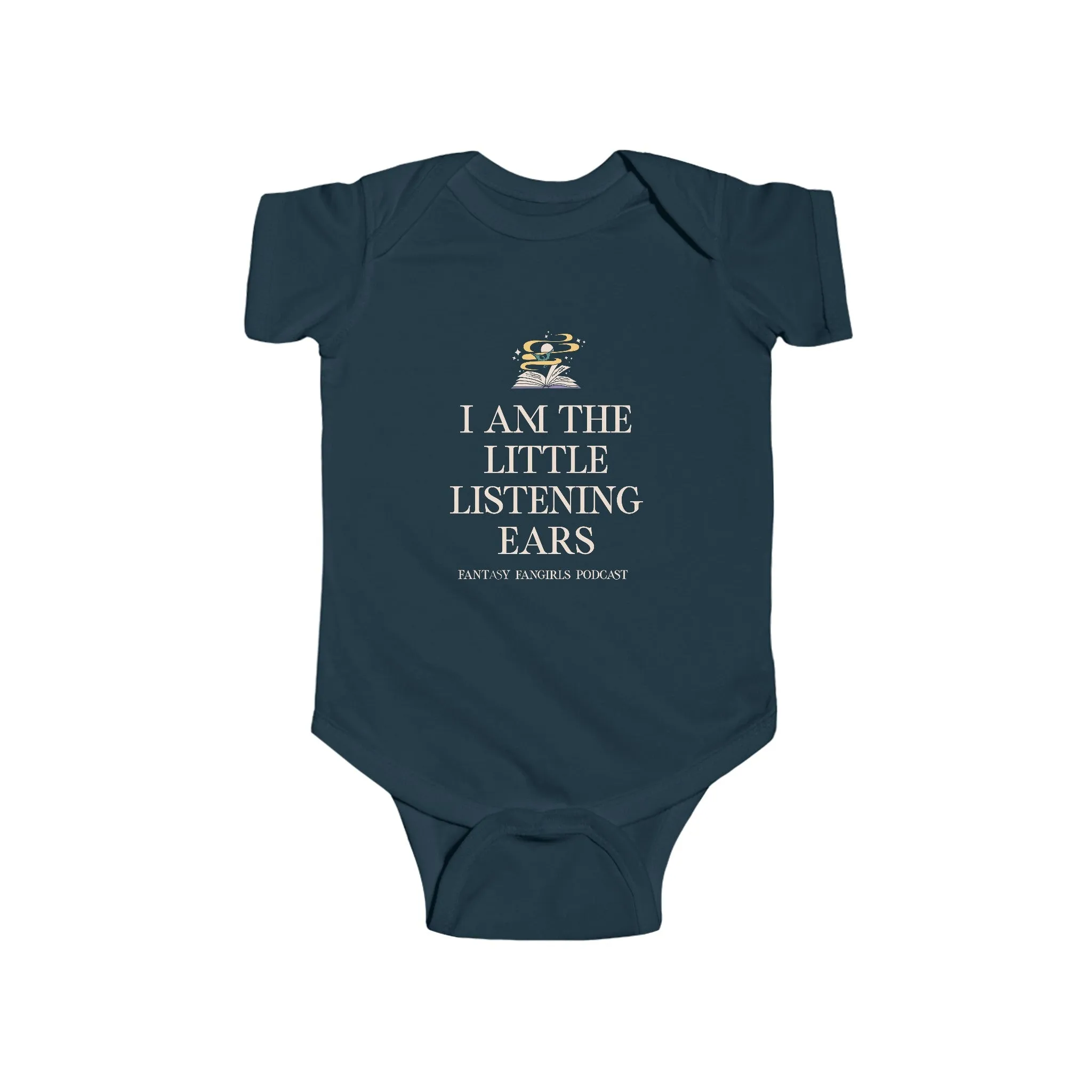 Little Listening Ears Baby Onesie