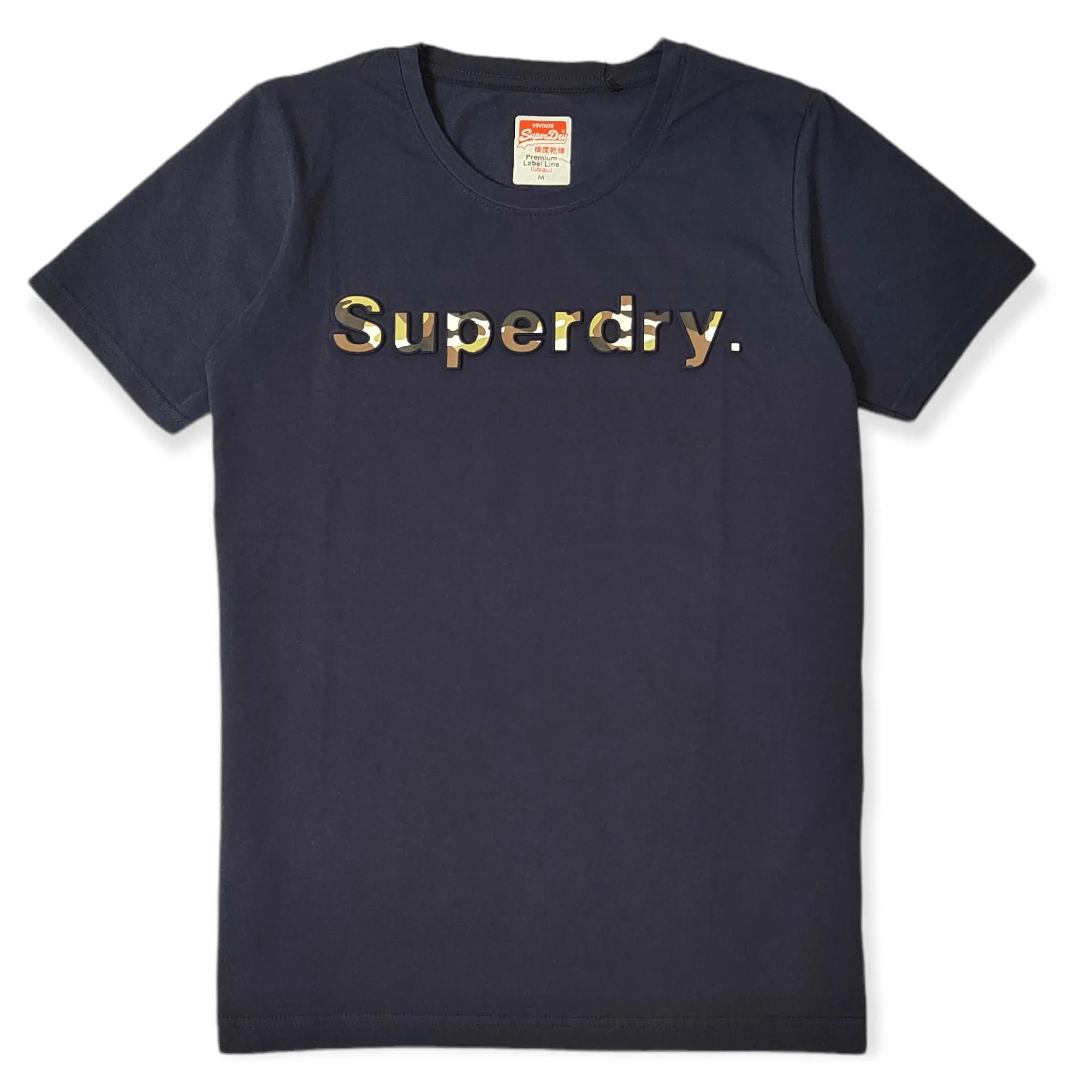 Men Round Tshirt (Superdry) - Dark Blue