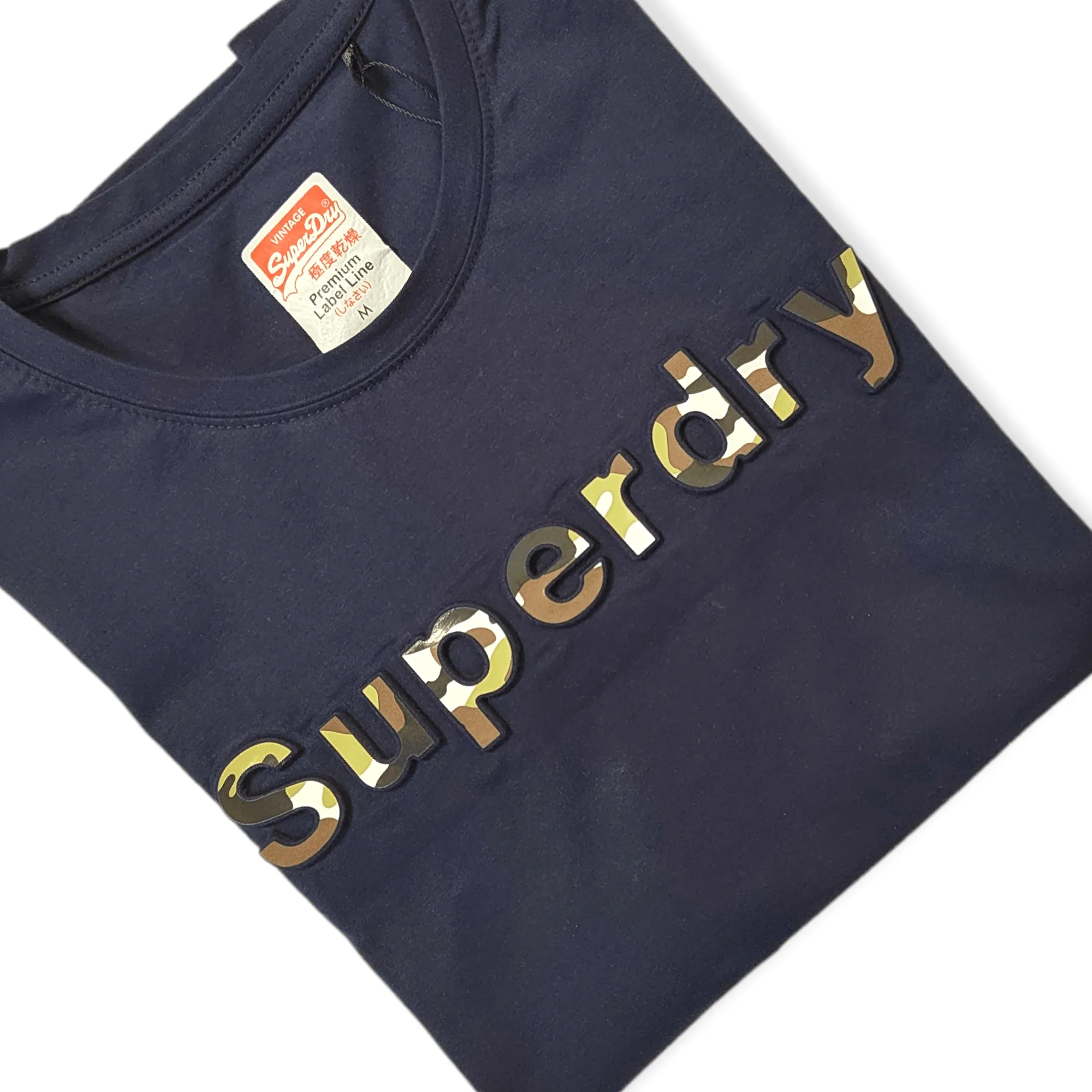 Men Round Tshirt (Superdry) - Dark Blue