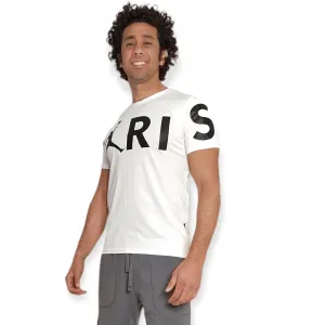 Men (Teens) Round Tshirt (Jordan Paris) - White