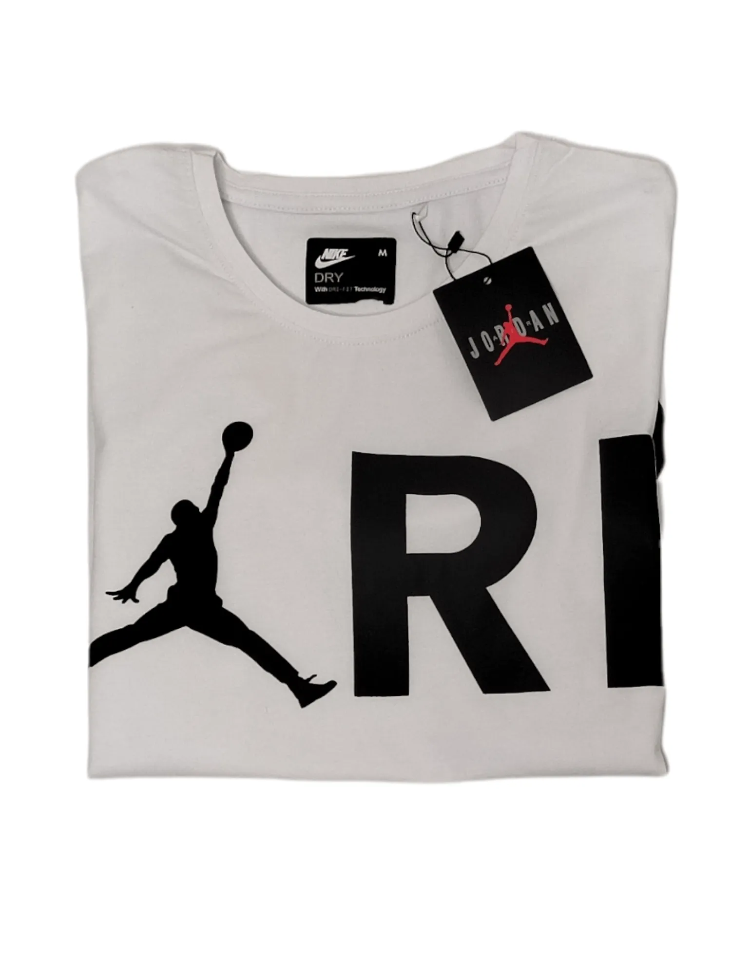 Men (Teens) Round Tshirt (Jordan Paris) - White