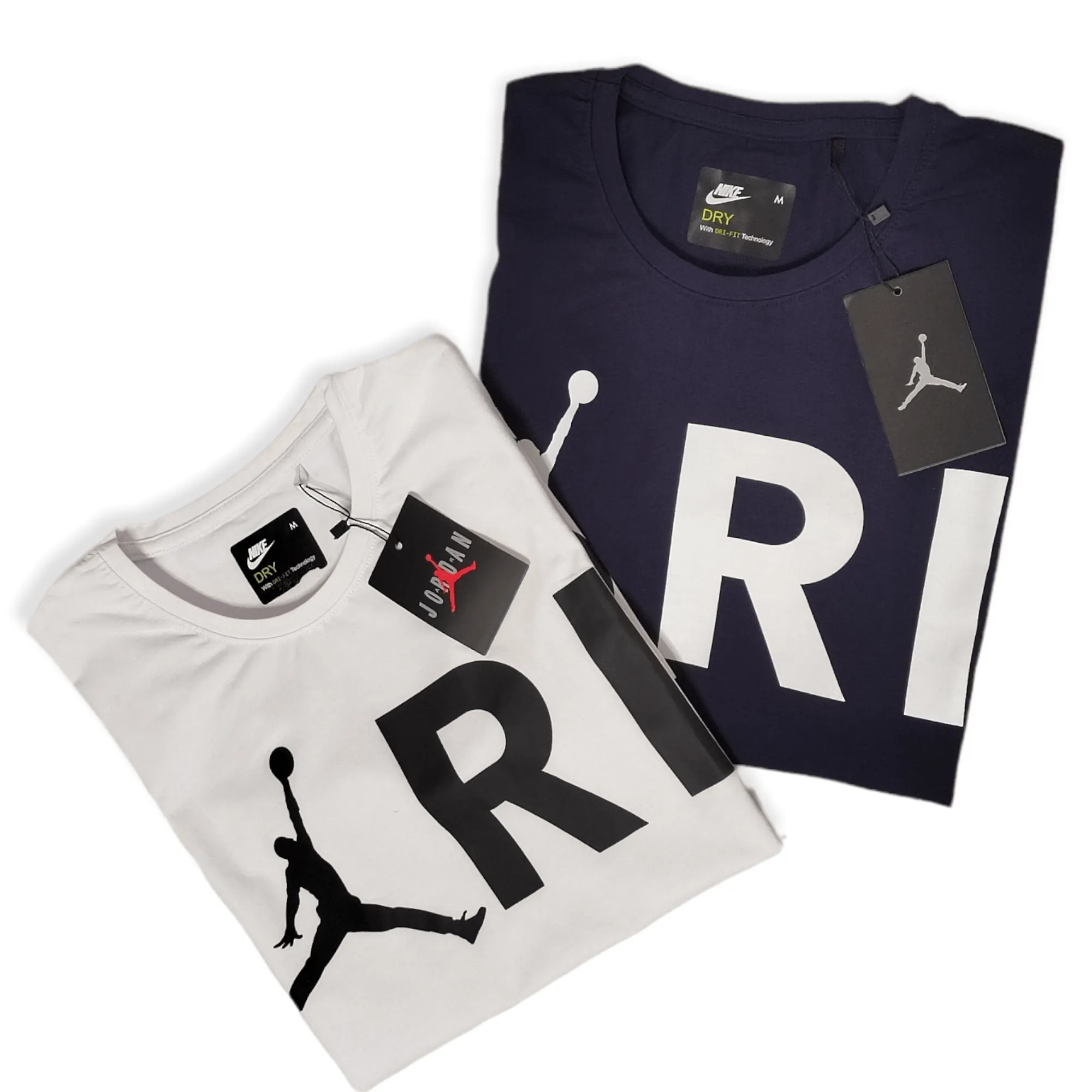 Men (Teens) Round Tshirt (Jordan Paris) - White