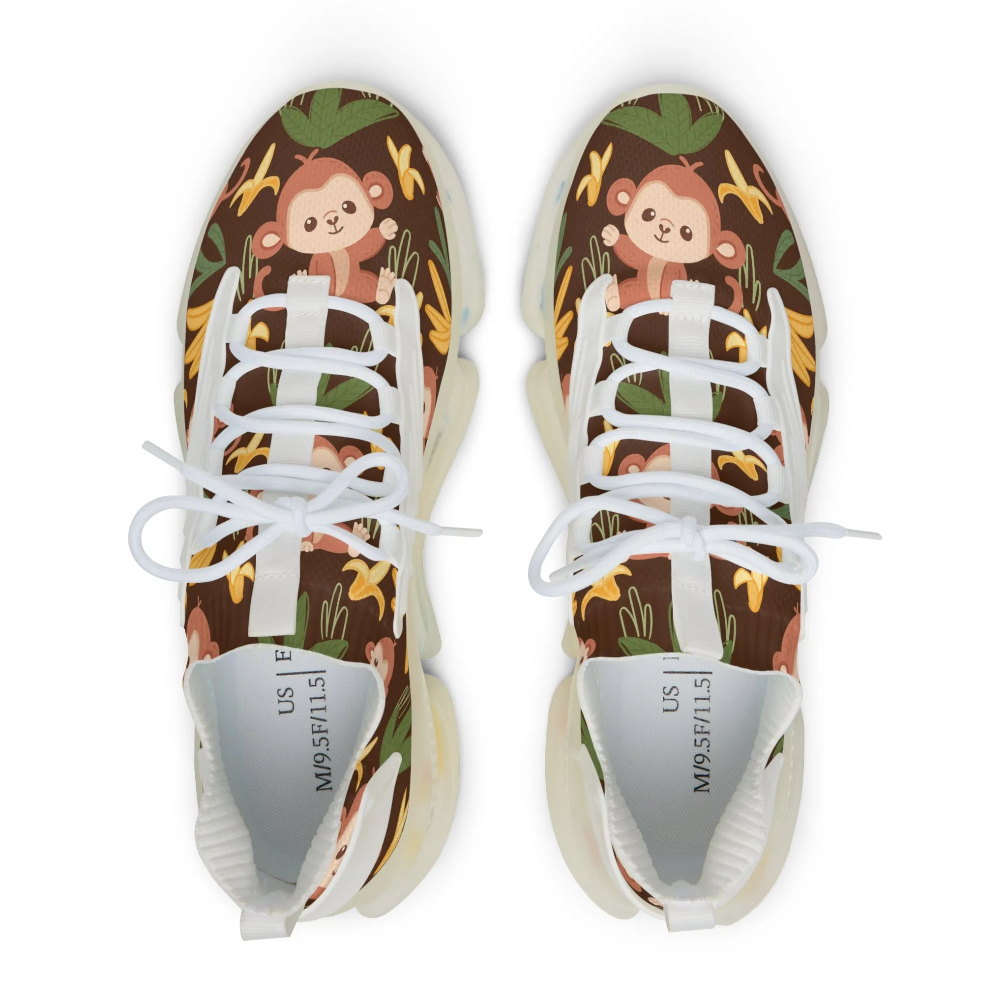 Monkey and Bananas Men's Mesh Sneakers