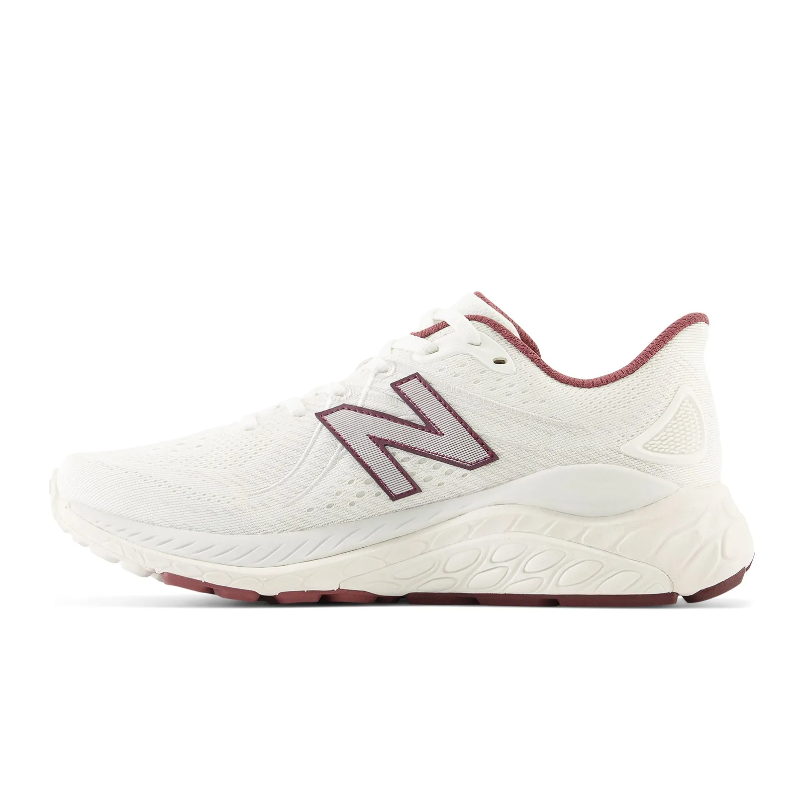 New Balance Fresh Foam X 860 v13 Running Shoe (Women) - Sea Salt/Washed Burgundy