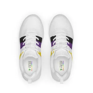 Nonbinary Enby Pride Flag Women’s Athletic Shoes