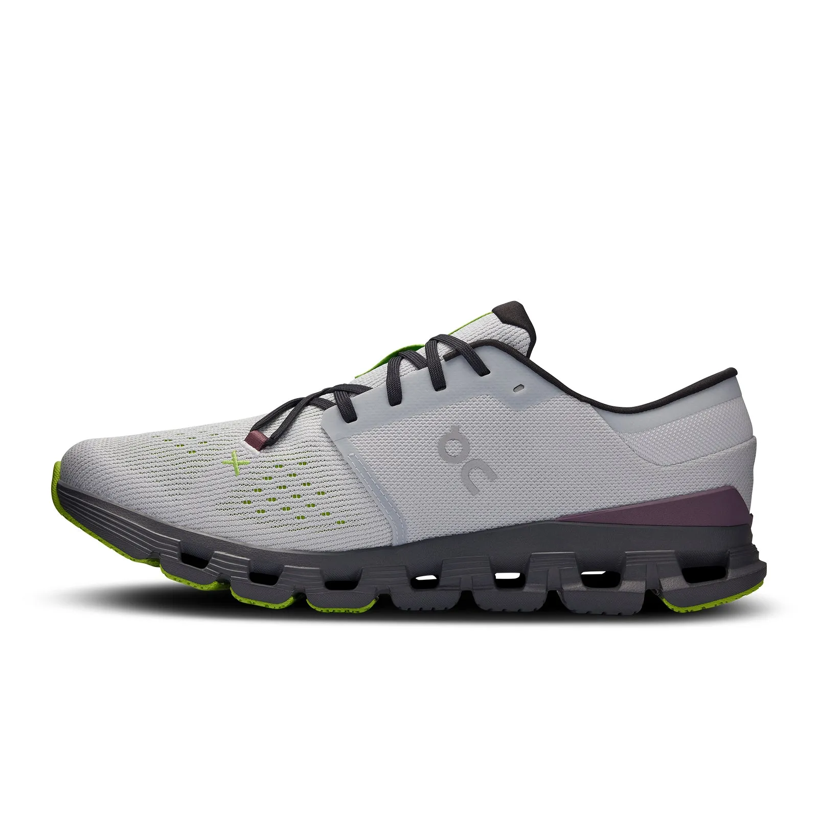 On Running Cloud X 4 Running Shoe (Men) - Glacier/Eclipse