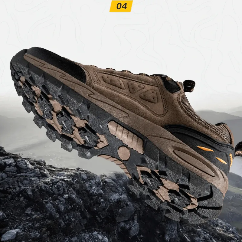 Outdoor Breathable Non-Slip Men's Trekking Shoes - SF1635