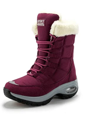 Outdoor Snow Boot for Women / Waterproof Warm Trekking Shoes - SF0288