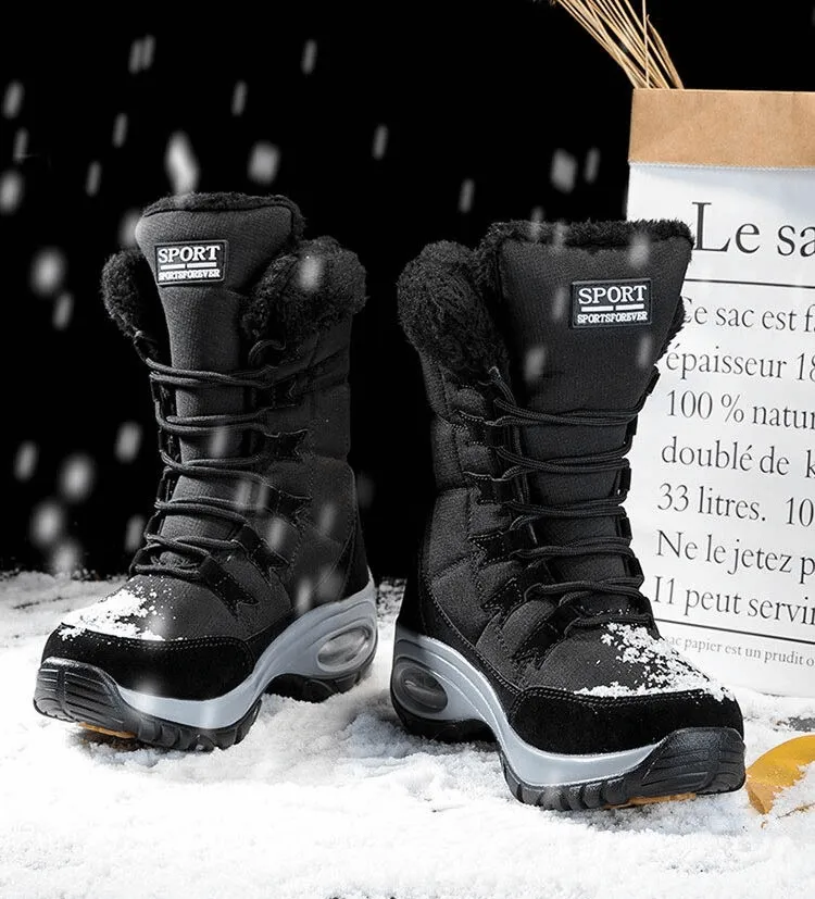 Outdoor Snow Boot for Women / Waterproof Warm Trekking Shoes - SF0288