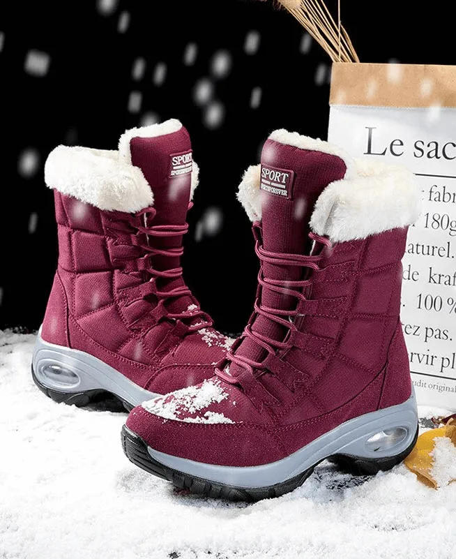 Outdoor Snow Boot for Women / Waterproof Warm Trekking Shoes - SF0288