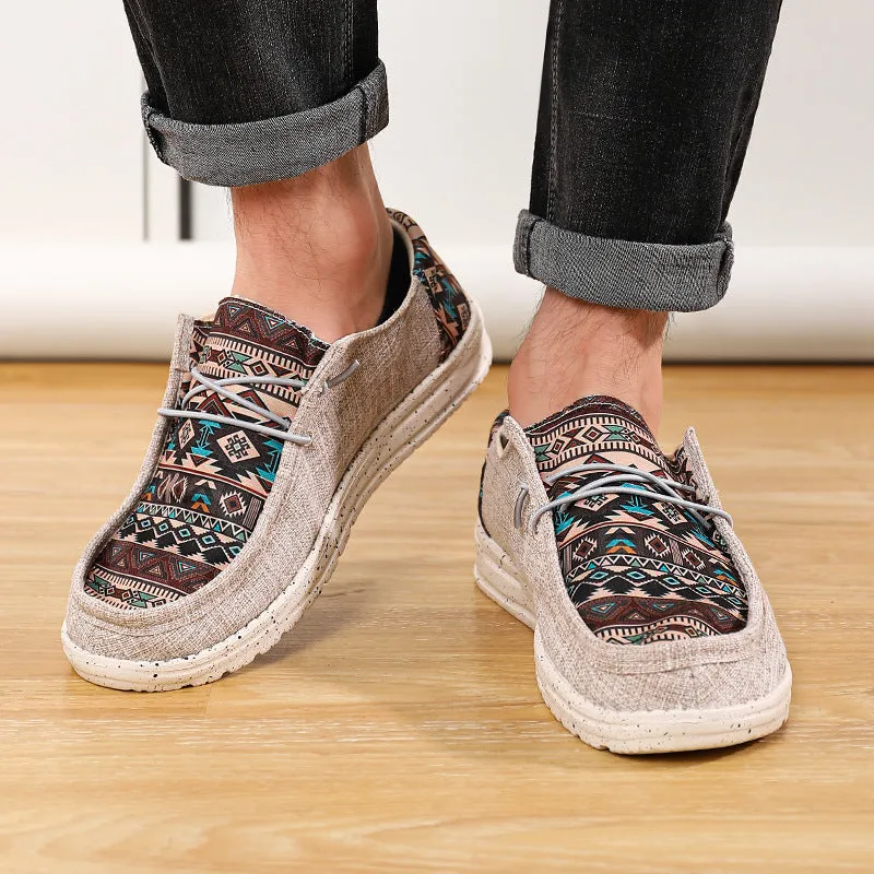 Owlkay Lightweight Fashion Flat-bottomed Casual Shoes