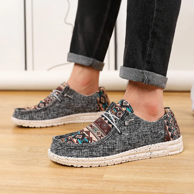 Owlkay Lightweight Fashion Flat-bottomed Casual Shoes