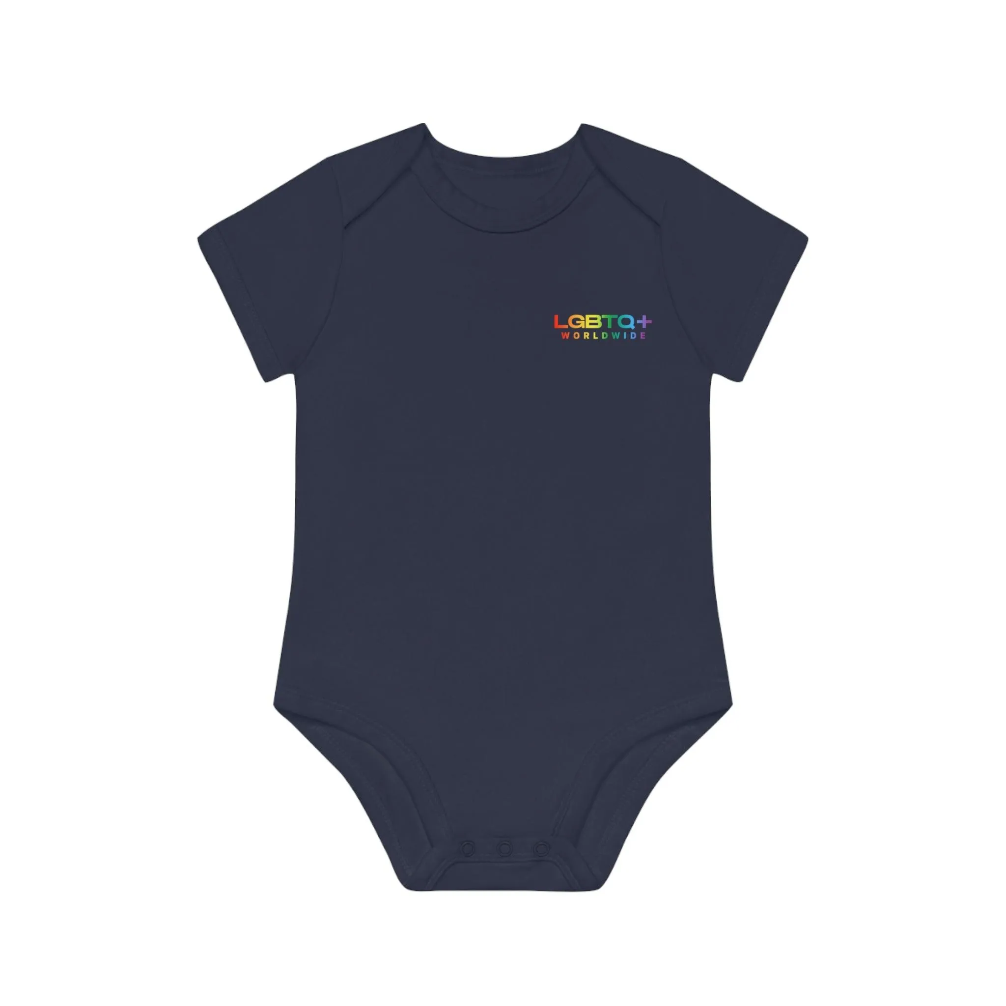 ,,PROUD ALIEN" Baby Organic Short Sleeve Bodysuit