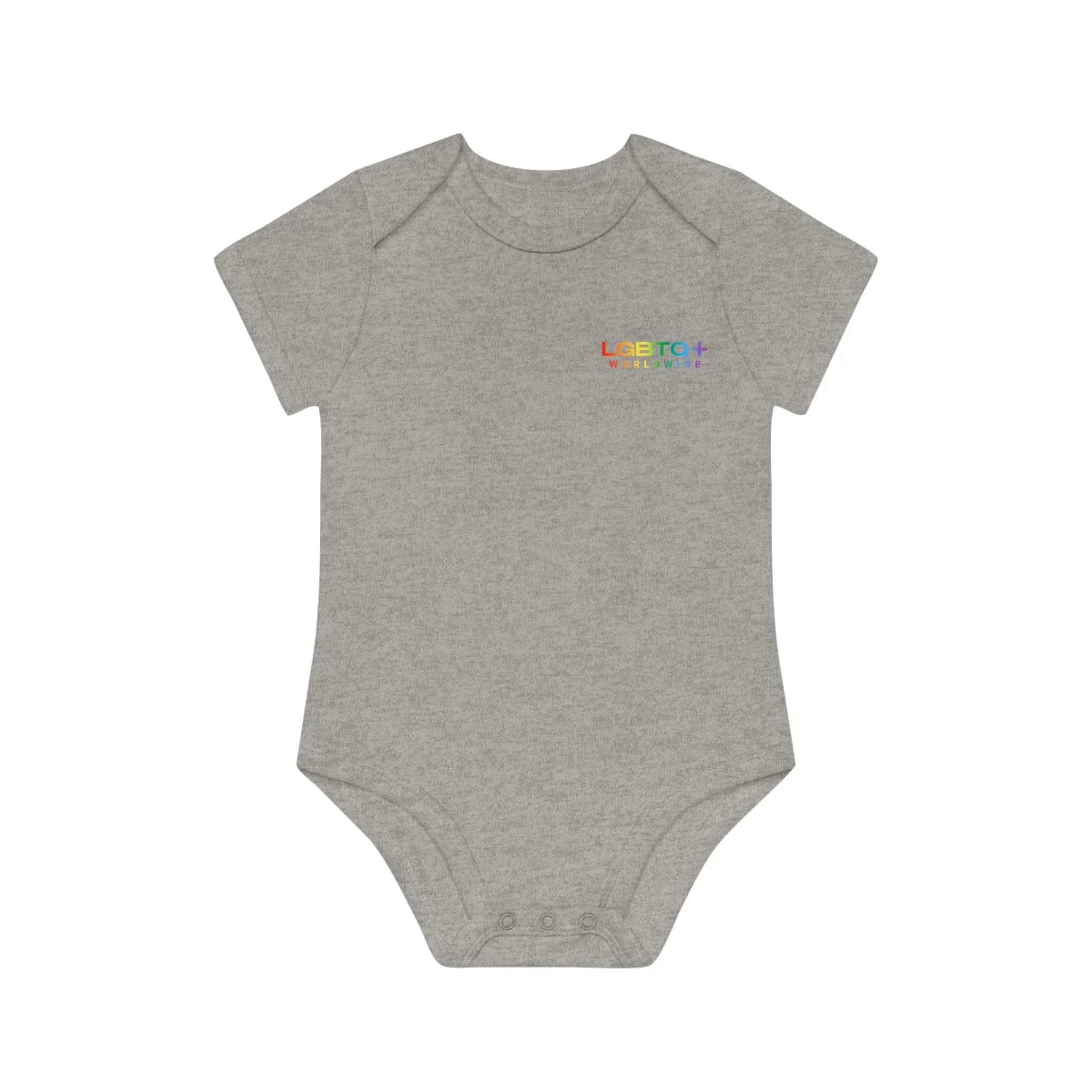 ,,PROUD ALIEN" Baby Organic Short Sleeve Bodysuit