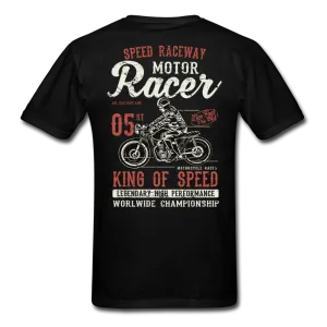 Retro Speed Racer Motorcycle T-shirt