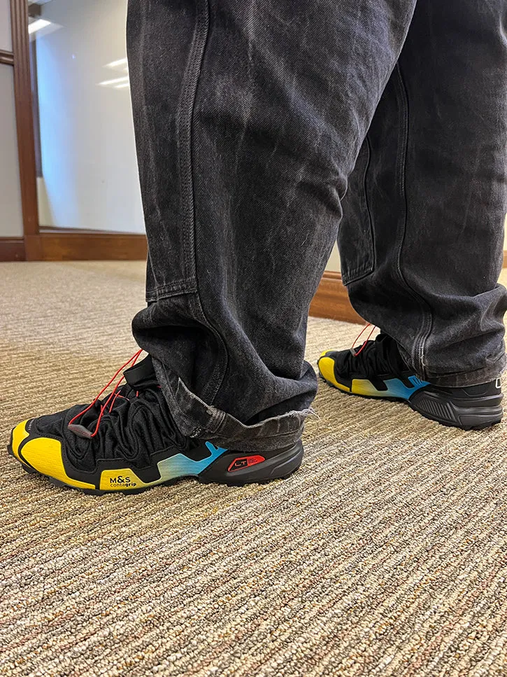 Salomon x Y/Project Speedcross 3, Black/Lemon/Transcend Blue