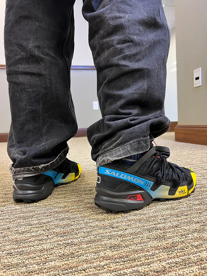 Salomon x Y/Project Speedcross 3, Black/Lemon/Transcend Blue