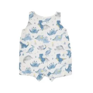 Shortie Romper | Crayon Dinos | Angel Dear