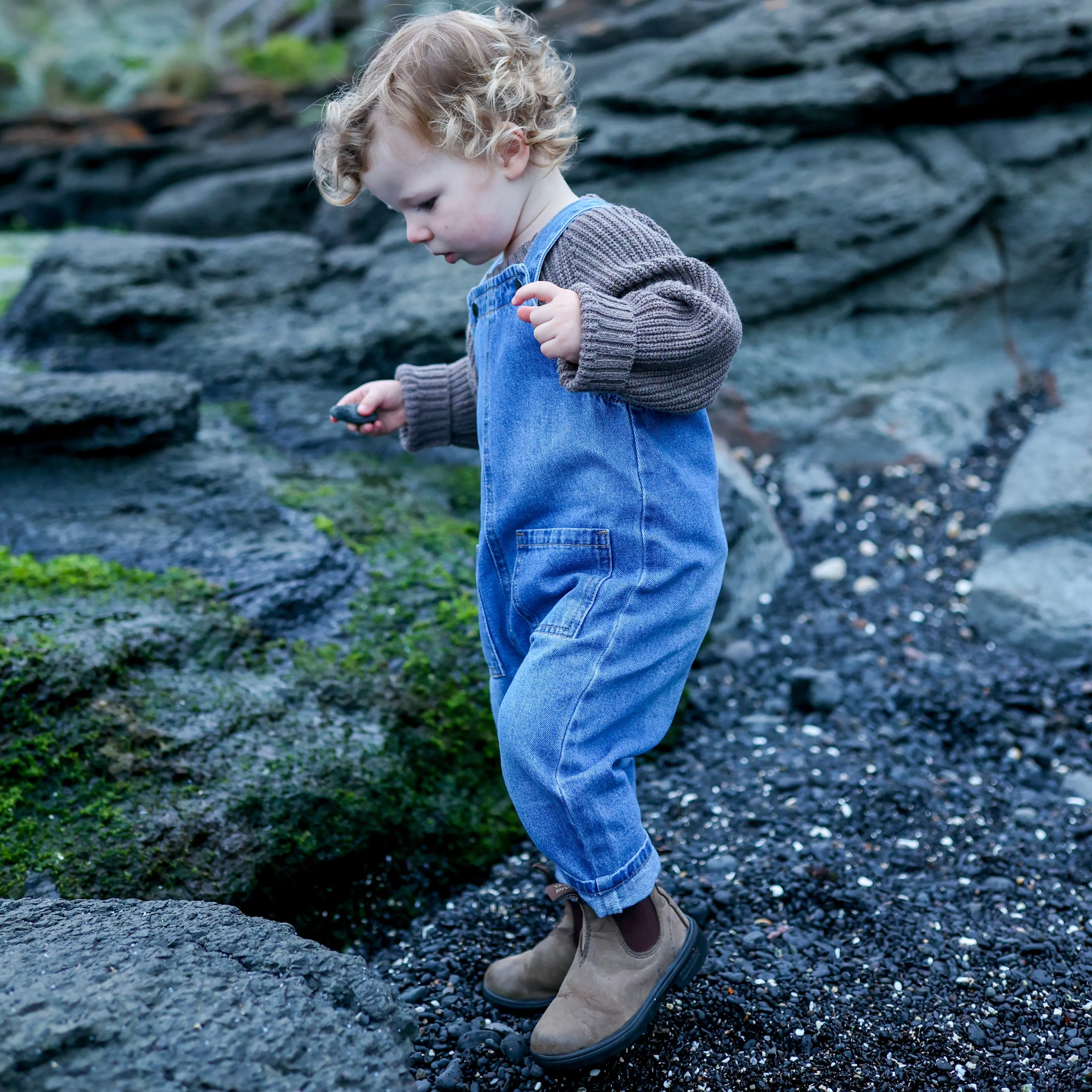 Speckled Raglan Pull Over - Mushroom [GROWN]