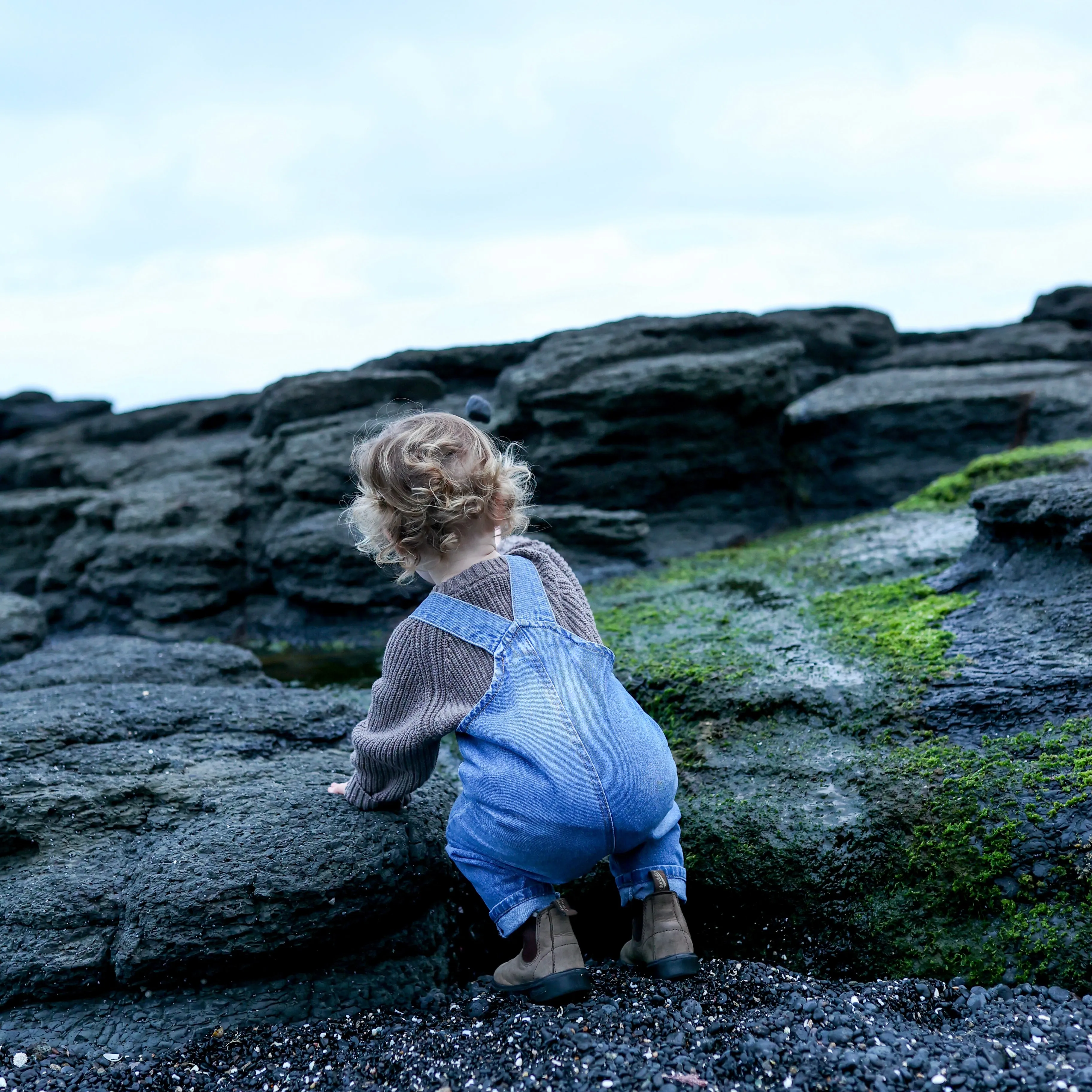 Speckled Raglan Pull Over - Mushroom [GROWN]