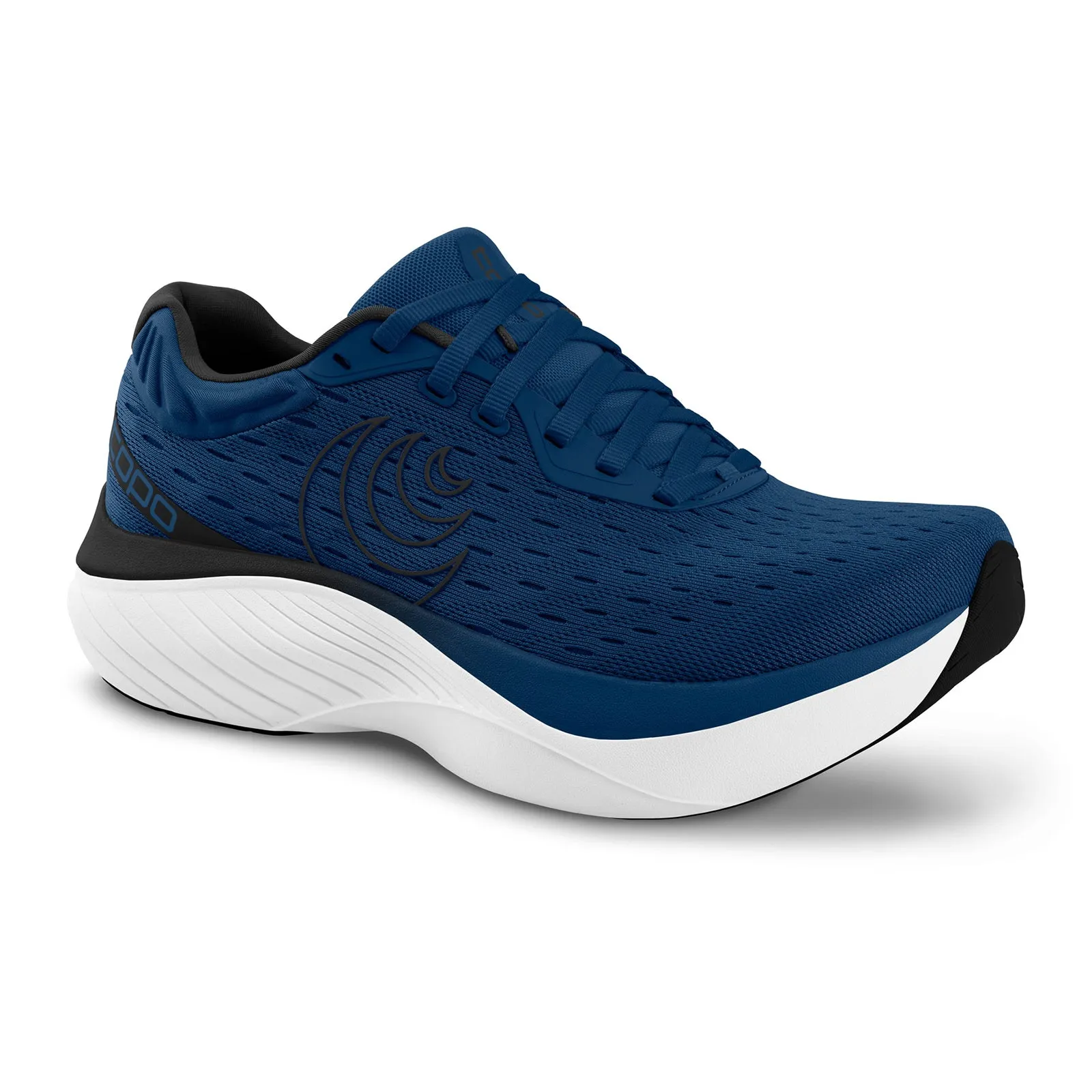 Topo Atmos Running Shoe (Men) - Navy/White