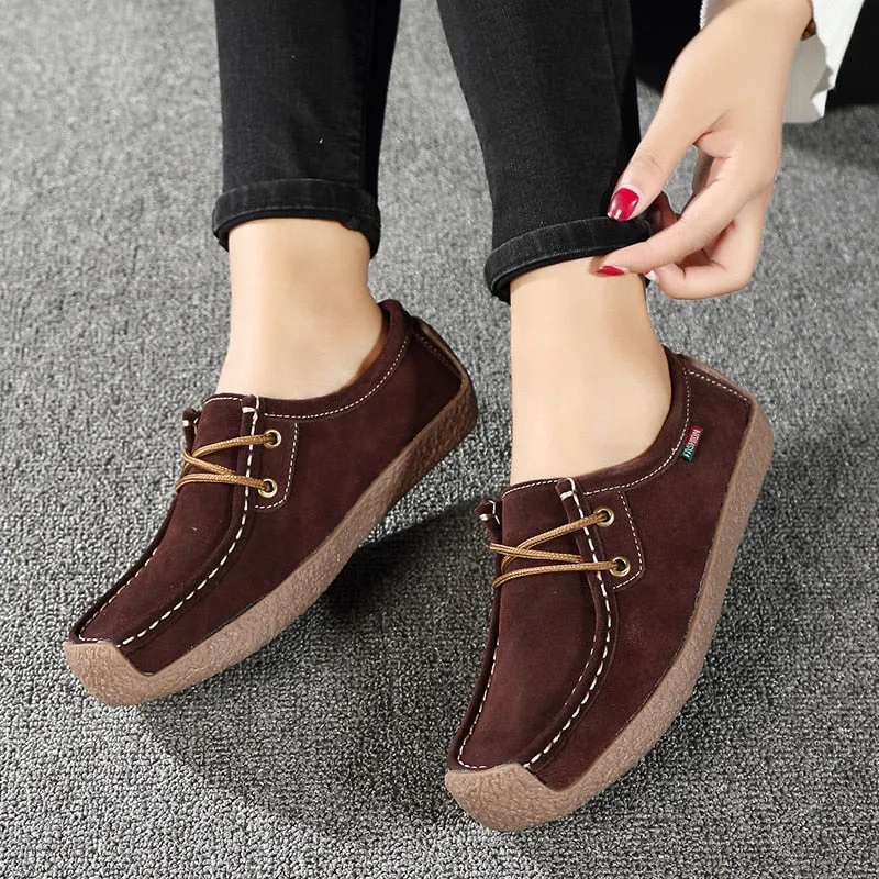 Women Flat Comfortable Casual Walking Loafers