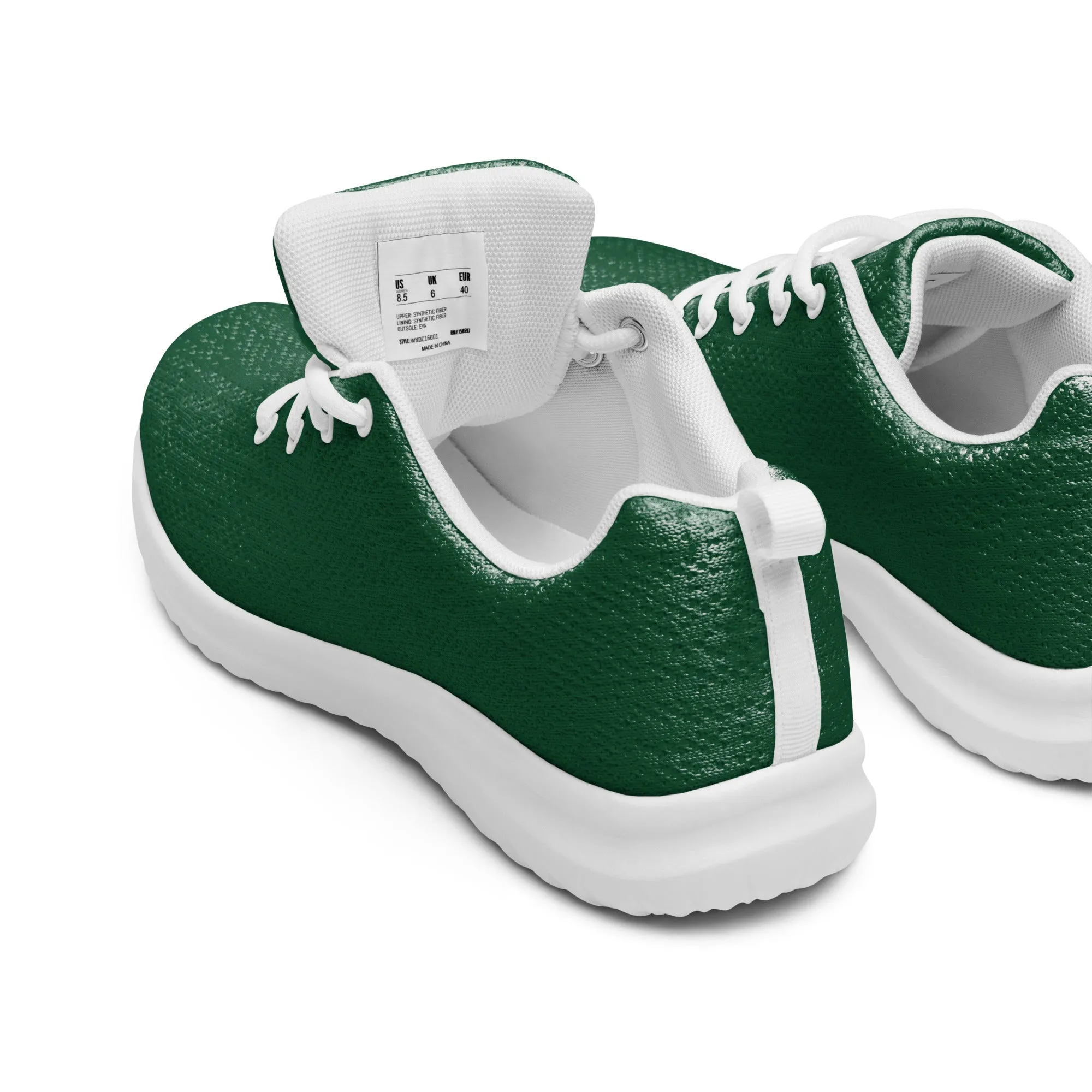 Womenâ€™s athletic shoes Green color