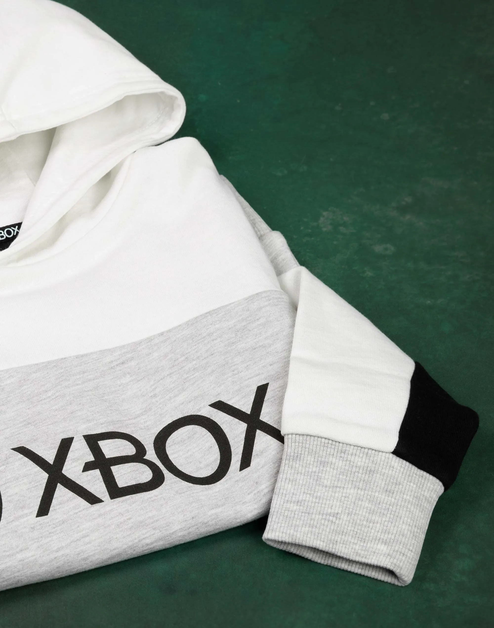 XBOX Hoodie For Boys Console Logo Merchandise - Grey